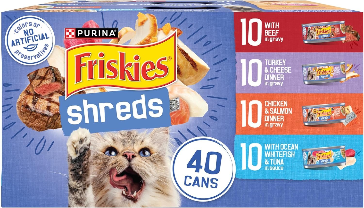 Friskies Cat Food Variety Pack 1 Friskies Cat Food Variety Pack