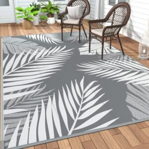 Genimo 5×8 Outdoor Rug Waterproof Patio