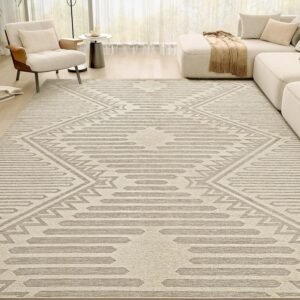 xx Textured 5×7 Area Rug