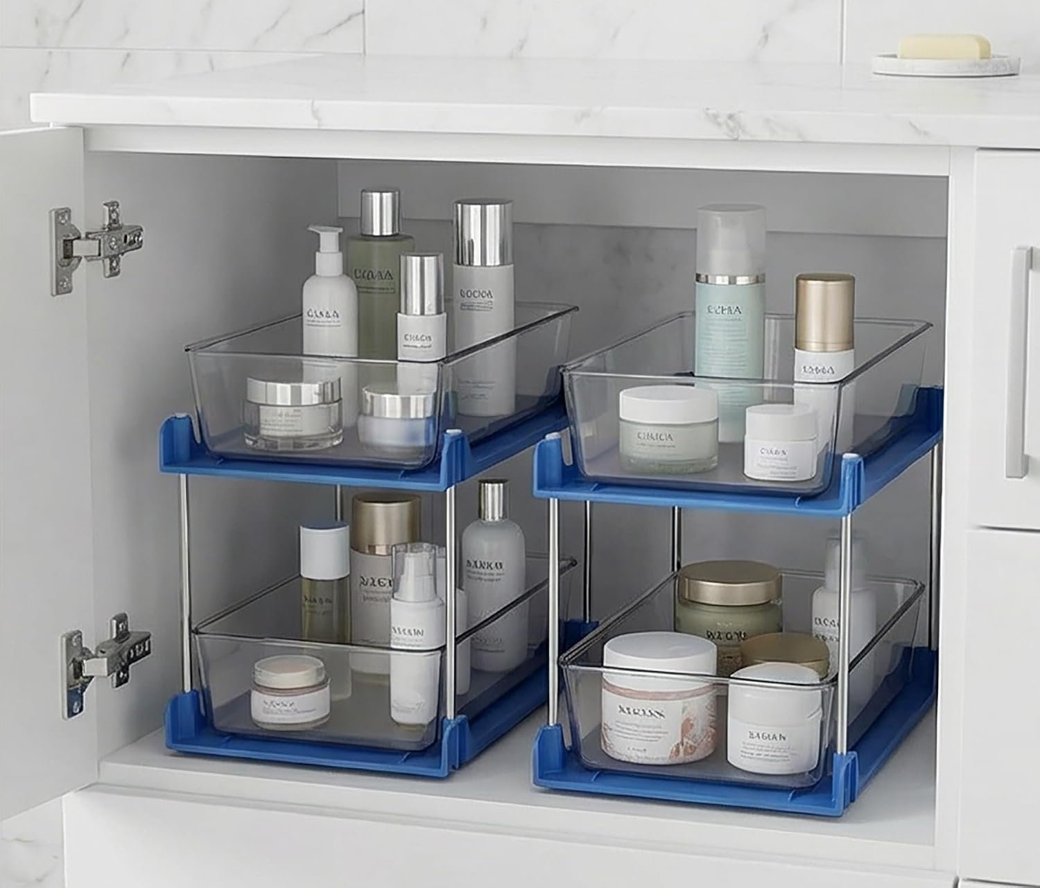 InterDesign 2 Tier Under Sink Organizer 1 InterDesign 2 Tier Under Sink Organizer