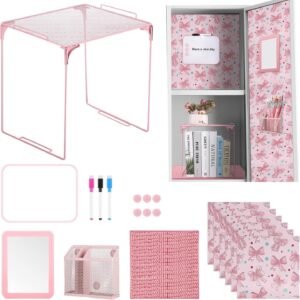 BESARME Pink Locker Accessories