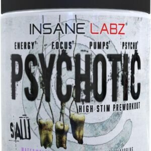 Insane Labz Psychotic Pre-Workout PowdersCLAIM THE LIGHTNING DEAL & CLIP COUPON!