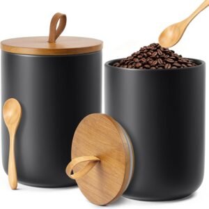 Ceramic Coffee Jar Storage