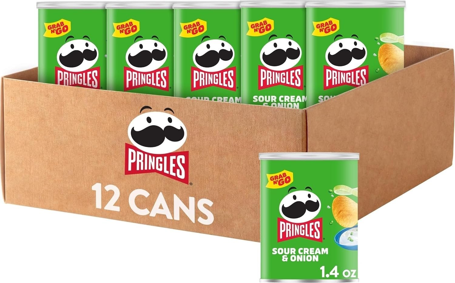 Pringles 12-Can Variety Pack Snack 1 Pringles 12-Can Variety Pack Snack