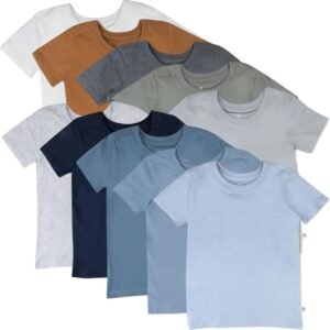 reg HonestBaby Baby Toddler & Kids 100% Organic Cotton Short Sleeve T-Shirts (10-Pack) Save Money and Live betterTG Channel-1 | TG Channel-2 | Wishlist Bot