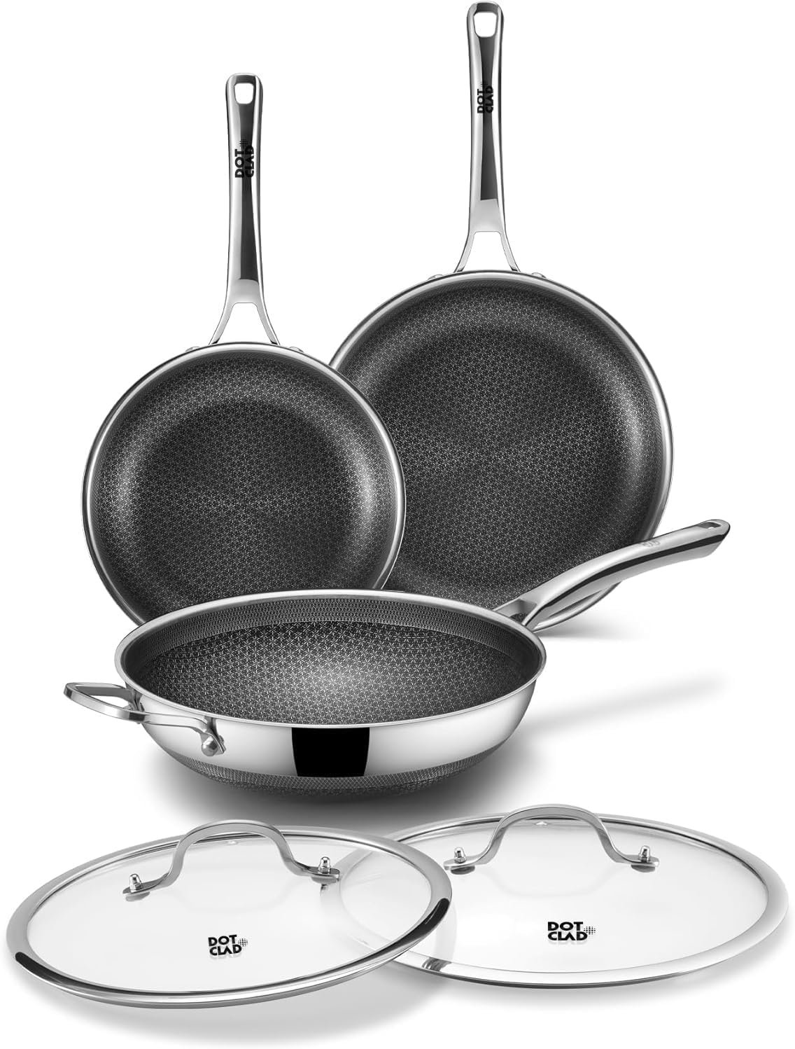 Nonstick Hybrid Stainless Steel Cookware SetsON SALE + Use 1 Nonstick Hybrid Stainless Steel Cookware SetsON SALE + Use
