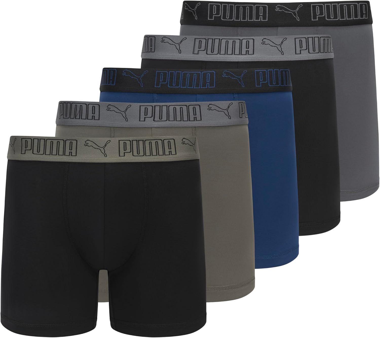 PUMA Boxer Briefs 5-Pack 1 PUMA Boxer Briefs 5-Pack