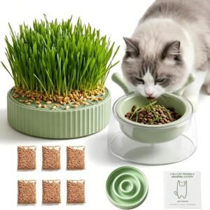 Cat Grass & Slow Feeder Kits xx