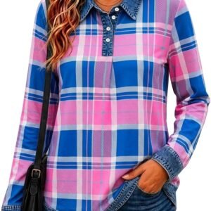Plaid Button-Down Shirts for Men