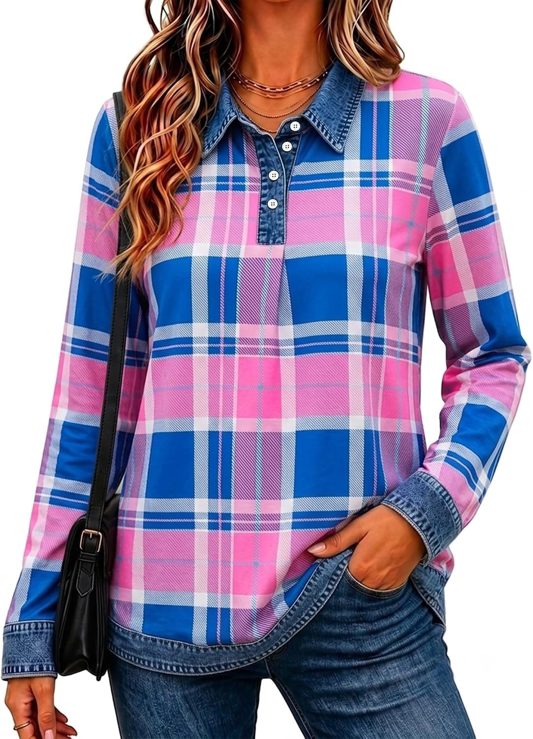 Plaid Button-Down Shirts for Men 1 Plaid Button-Down Shirts for Men