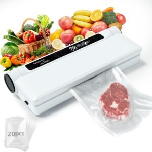 Compact Vacuum Sealer for Food, 75Kpa Food Sealer Machine Save Money and Live betterTG Channel-1 | TG Channel-2 | Wishlist Bot