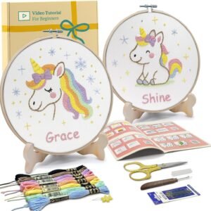 Bradove Unicorn Embroidery Kits