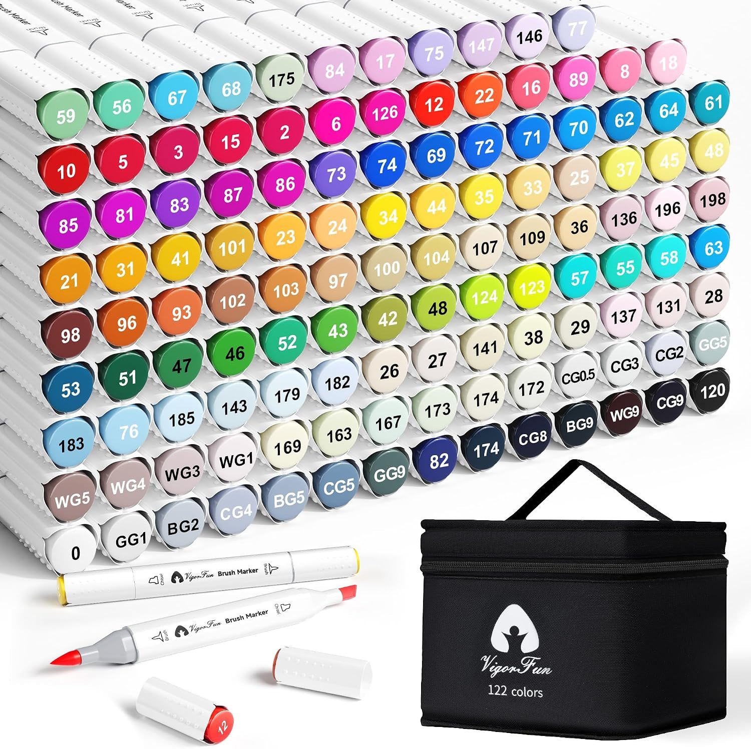 - VigorFun Markers Brush Tip Set! 1 - VigorFun Markers Brush Tip Set!