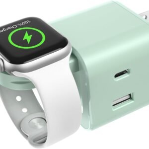 Apple Charging Block with Built-in Watch Charger