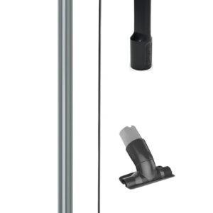 reg Shark Rocket Corded Stick Vacuum, Carpet & Hard Floors, Gray/Orange, HV301