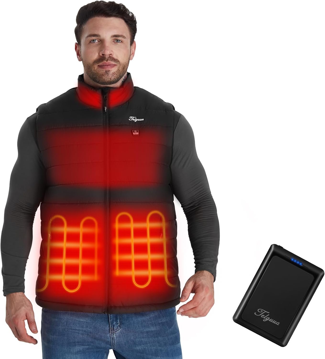 Mens Heated Vest with Battery Pack 1 Mens Heated Vest with Battery Pack