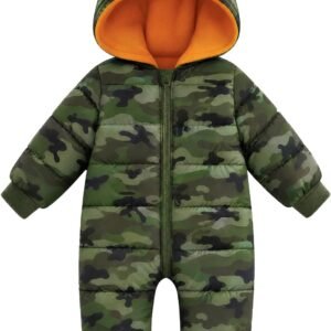 for Baby Snowsuit Toddler Winter Suit Newborn Bear Coat