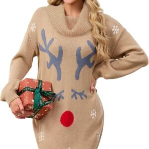 Womens Christmas Sweaters Dress