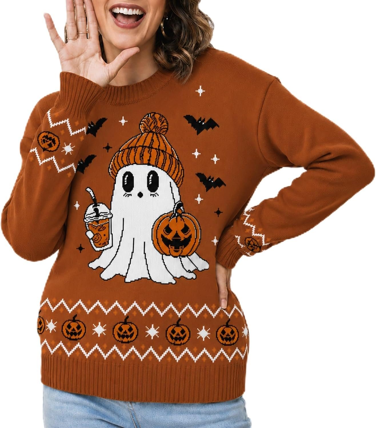 Halloween Sweaters for Women 1 Halloween Sweaters for Women