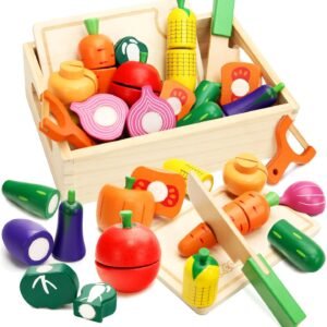Wooden Play Food Set
