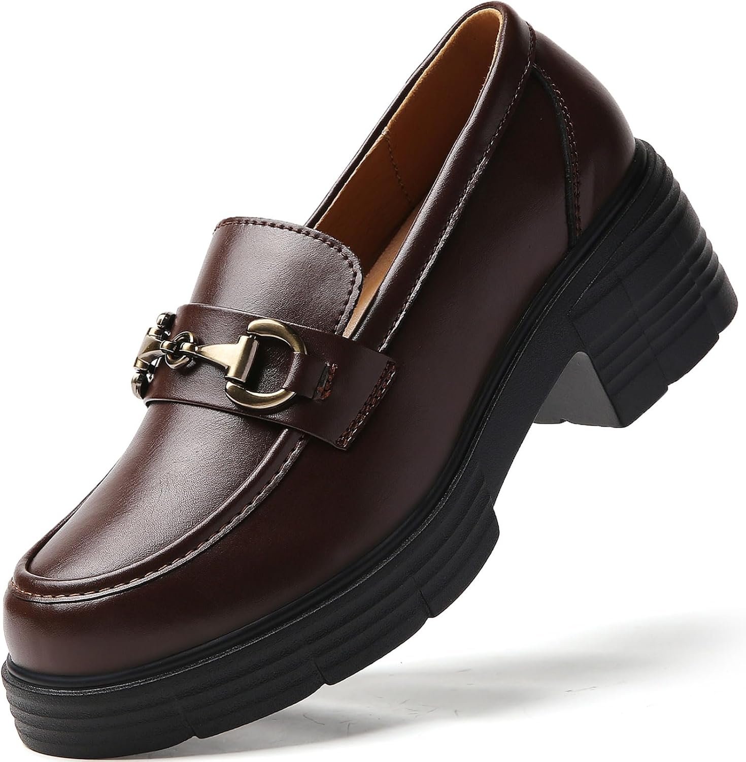 Loafers for Women Chunky Platform Lug Sole 1 Loafers for Women Chunky Platform Lug Sole