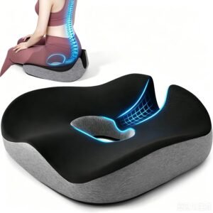 Seat Cushion,Concave U Surface Memory Foam Donut Pillow