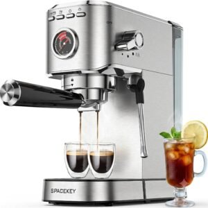 Spacekey Espresso Machines with Milk Frother