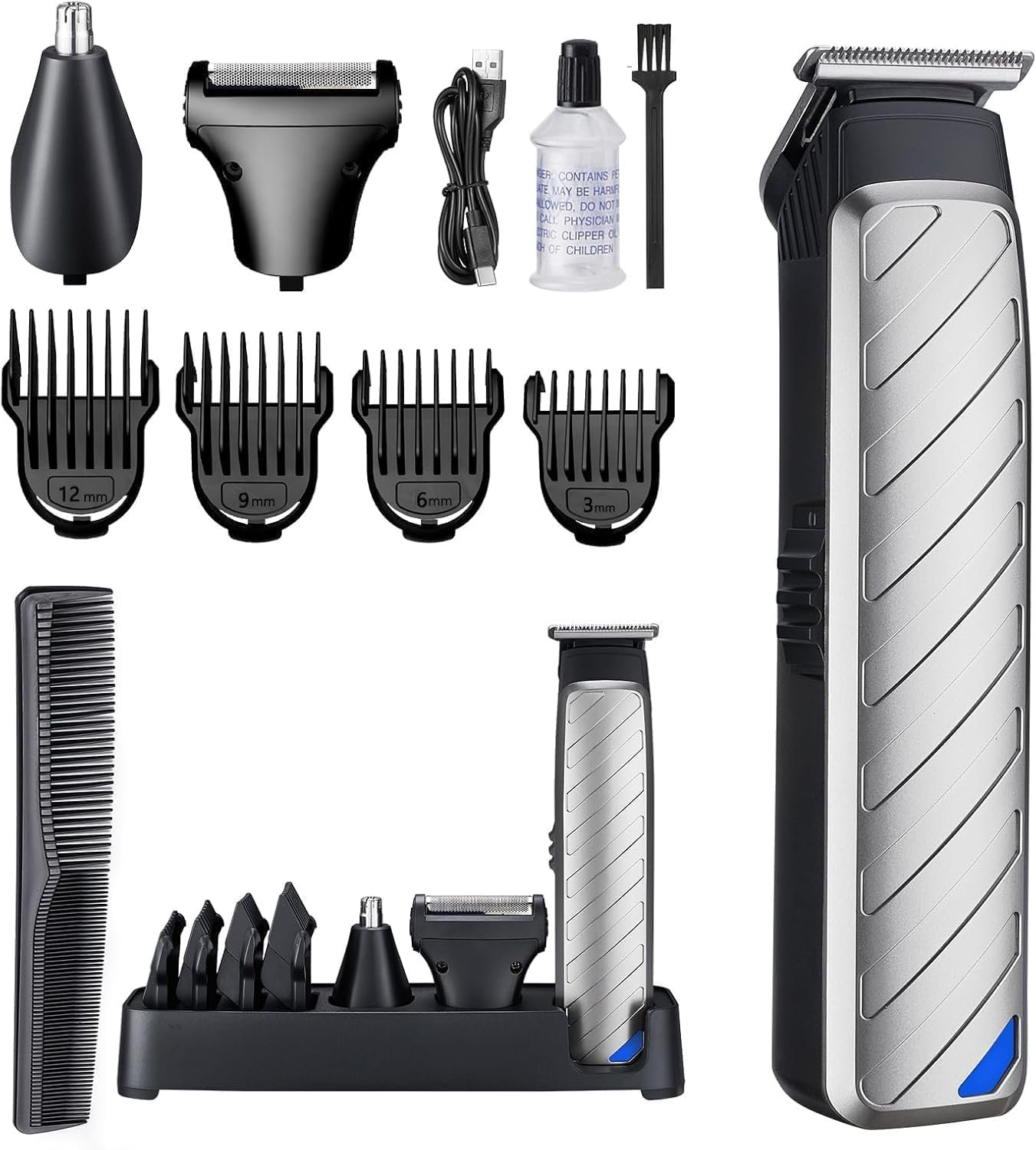 for 3-in-1 Beard Trimmer Grooming Kit 1 for 3-in-1 Beard Trimmer Grooming Kit