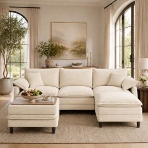 Sectional Cloud Sofa 3 Set