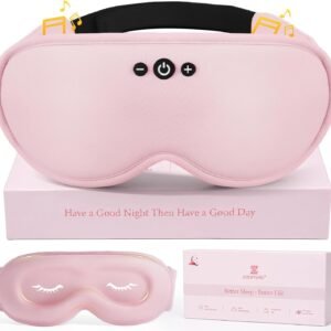 Sleep Mask with Bluetooth Headphones