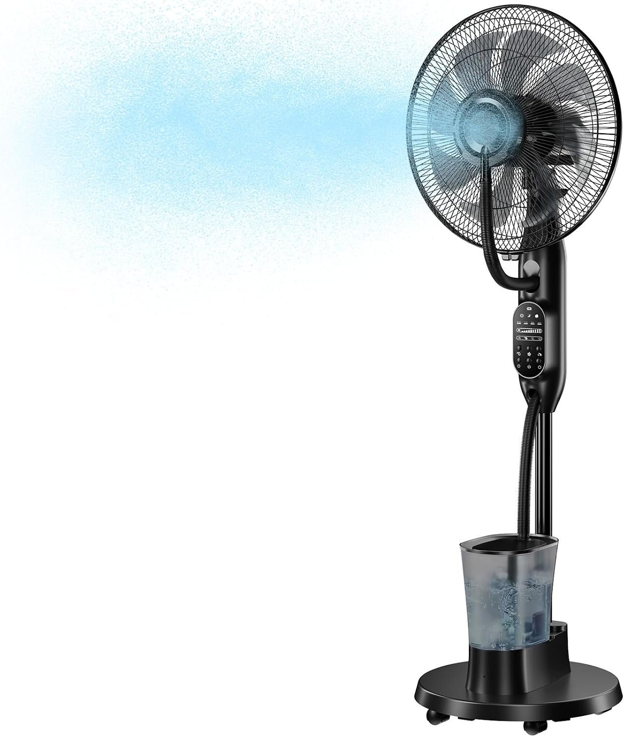 ♦♦ GGGGOOO!!! !! ♦♦Etunsia Misting Fan, Standing Fan 8 Blades with Humidifier 1 ♦♦ GGGGOOO!!! !! ♦♦Etunsia Misting Fan, Standing Fan 8 Blades with Humidifier