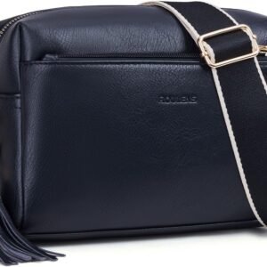 Small Triple-Zip Crossbody Bag
