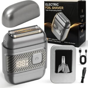 Electric Foil Shavers for Men, Mini Electric Razor