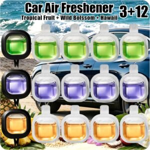 Car Air Freshener Vent Clips–15 Pcs