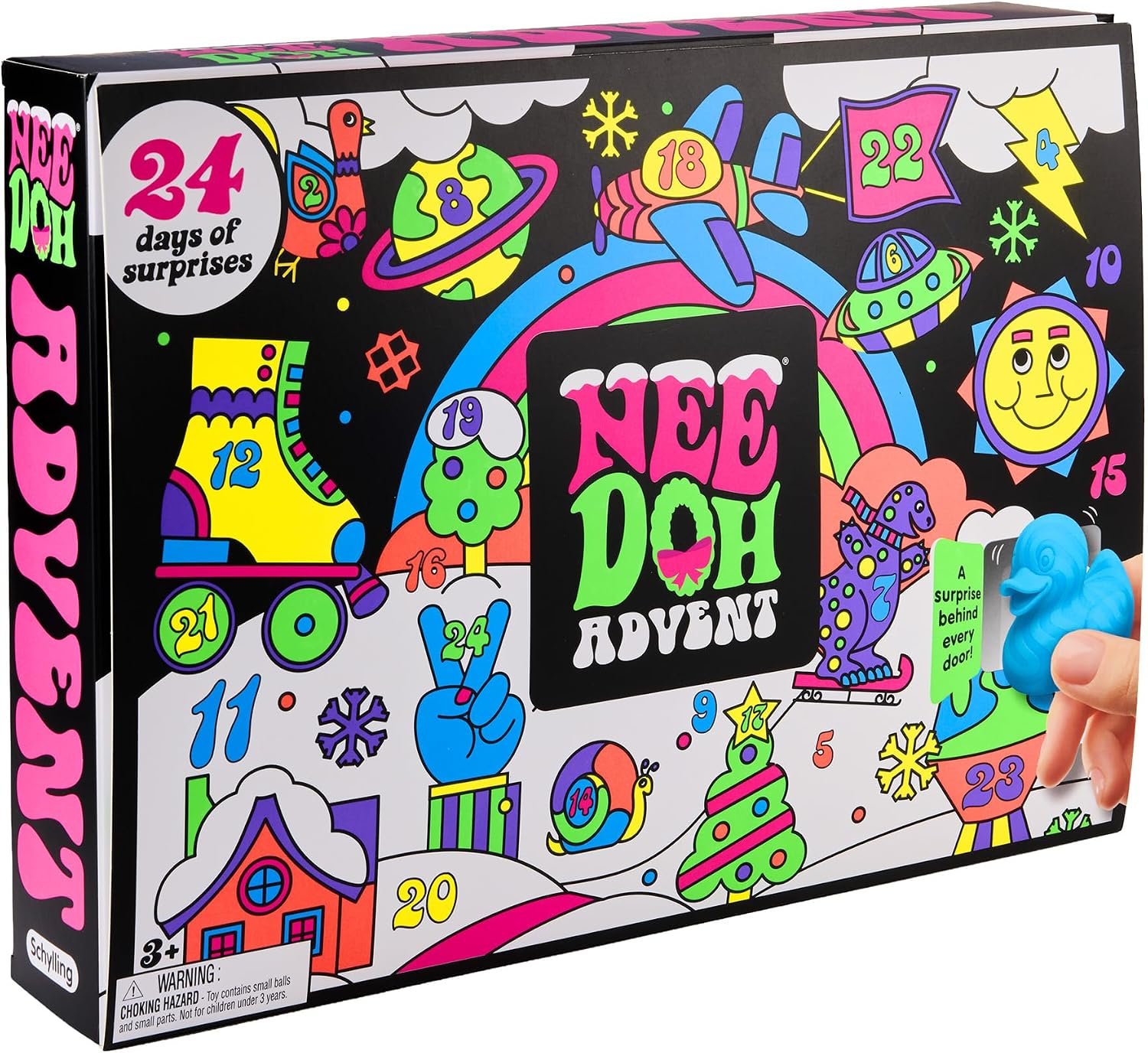 Icymi - REQUEST AN INVITE!xxSchylling NeeDoh Squishmasvent Calendar (Pack of 1 1 Icymi - REQUEST AN INVITE!xxSchylling NeeDoh Squishmasvent Calendar (Pack of 1