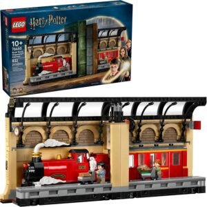 reg LEGO Harry Potter Book Nook: Hogwarts Express Building Set – Bedroom Shelf Decor for Boys, Girls, & Fans, Ages 10+ – Collectible Harry & Ron Minifigures – Birthday Gift Idea – 76450