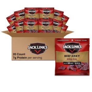 Jack Links Beef Jerky Multipack – Original – 0.625 oz (20 Pack)