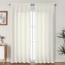 Bessie Ivory Curtains 84in Light Filtering