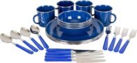 Stansport 24-Piece Camping Tableware Set