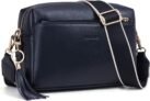 Small Triple-Zip Crossbody Bag