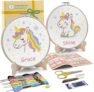 Bradove Unicorn Embroidery Kits