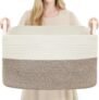 Youdenova Cotton Storage Baskets